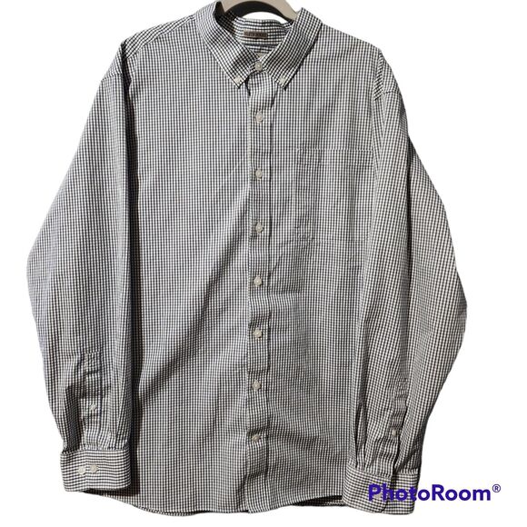 Duluth Trading Untucked Mens Size 2XL Tall Button Down Wrinkle Frighter - Picture 1 of 7